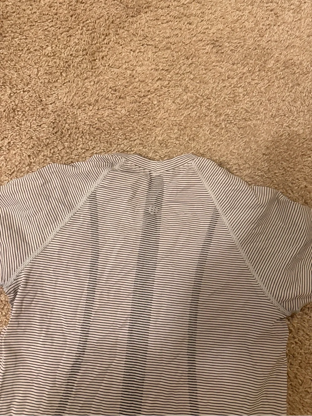 lululemon athletica Striped Swiftly Tech in Black and White